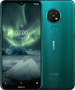 Nokia 7.2 Türkis farbe