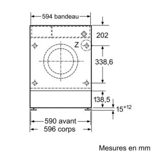 WI14W549FF mesures