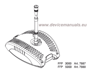 Pond Filter and Fountain Pump Set FFP 3000 / FFP 5000 Art. 7887/7888