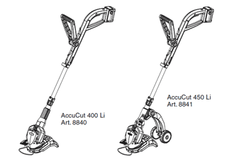Turbotrimmer AccuCut 400 Li / AccuCut 450 Li