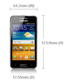 Samsung Galaxy Beam smartphone