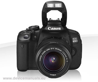 Canon EOS 650D Digital Interchangeable Lens Cameras user manual