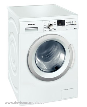 WM14Q390GB Siemens automatic washing machine user manual