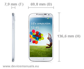 Samsung Galaxy S4 – user manual