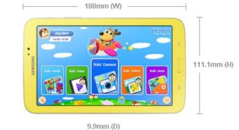 For children: Galaxy Tab 3 Kids 7.0 (Wi-Fi)